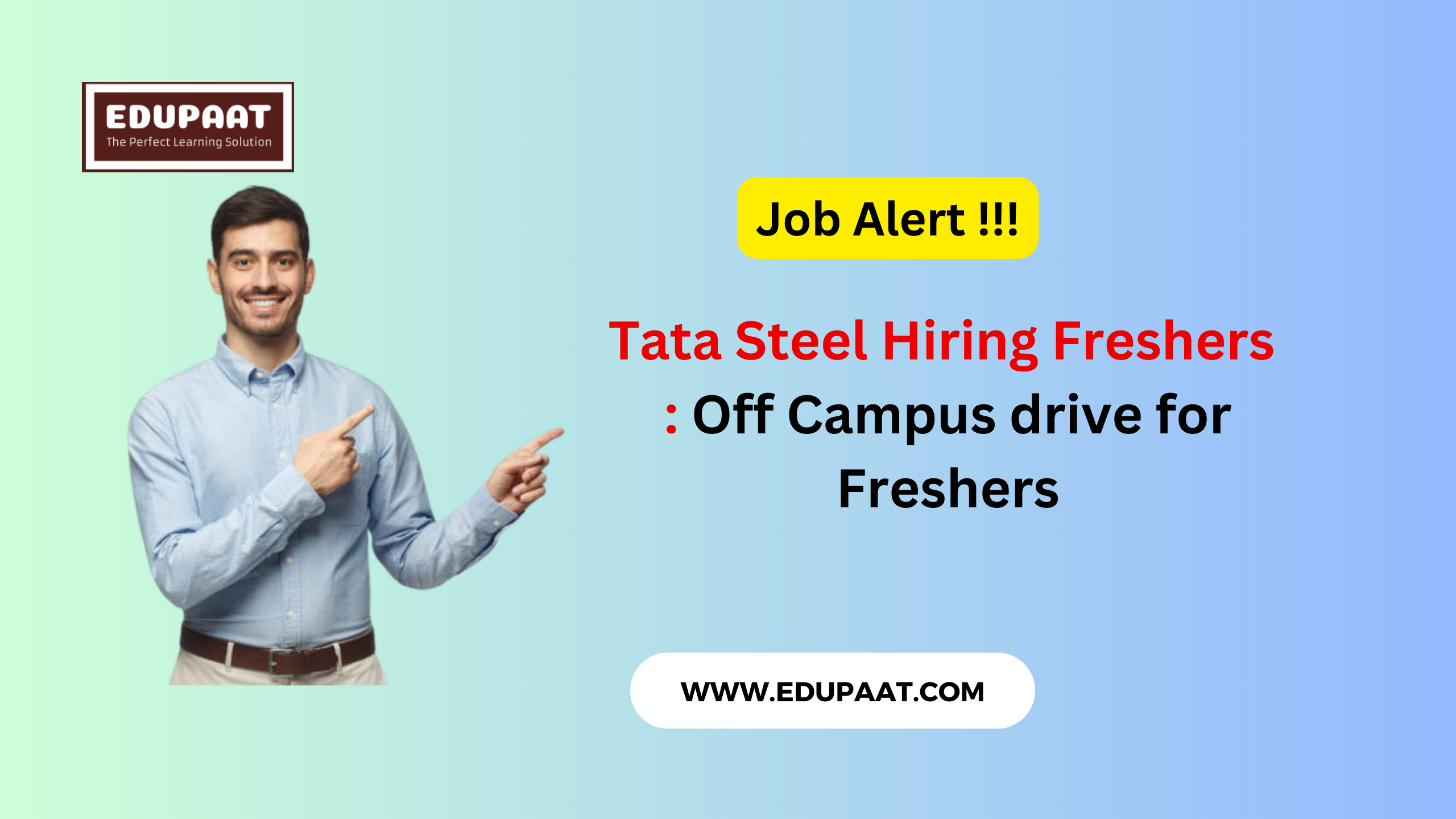 Tata Steel Hiring Freshers Off Campus drive for Freshers