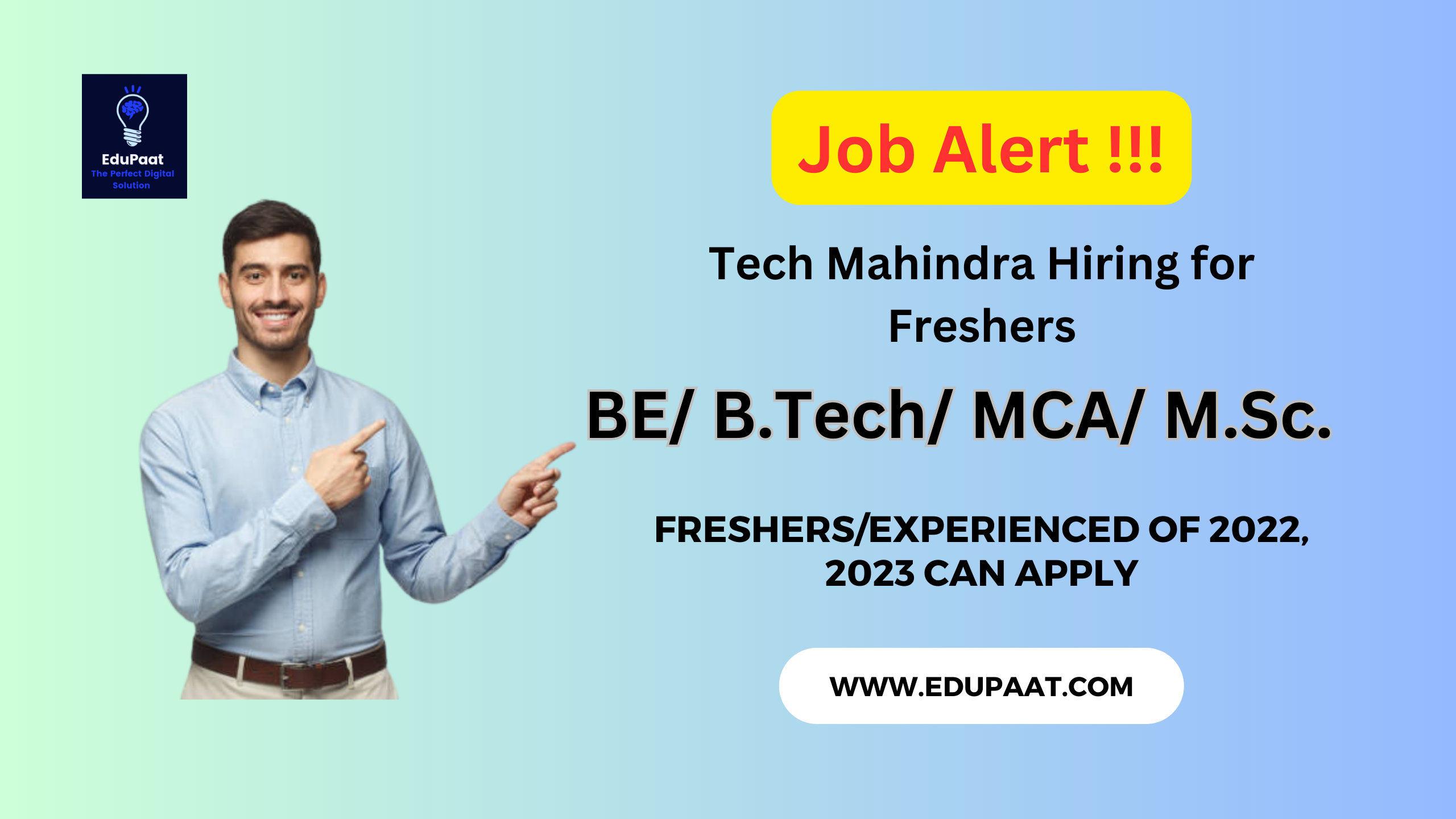 Tech Mahindra Freshers Hiring : Associate Software Engineer