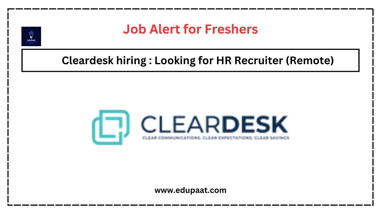 Cleardesk hiring