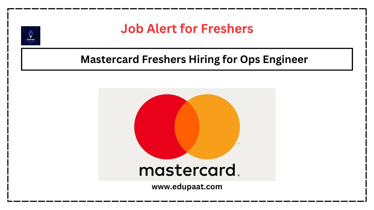 Mastercard Freshers Hiring