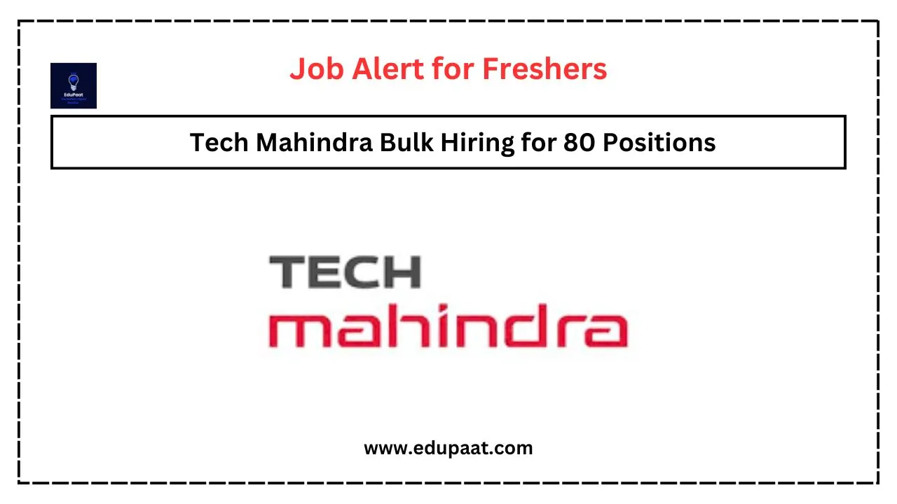 Tech Mahindra Bulk Hiring